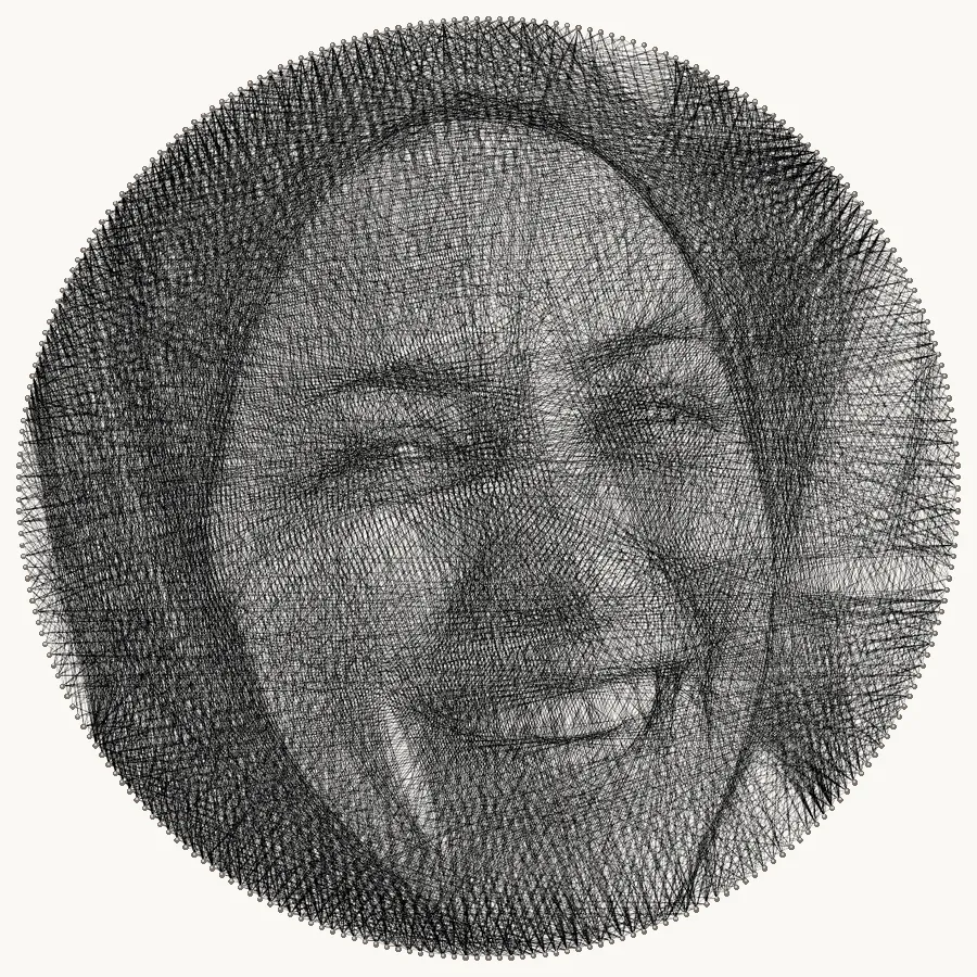 لوحة أم مبتسمة